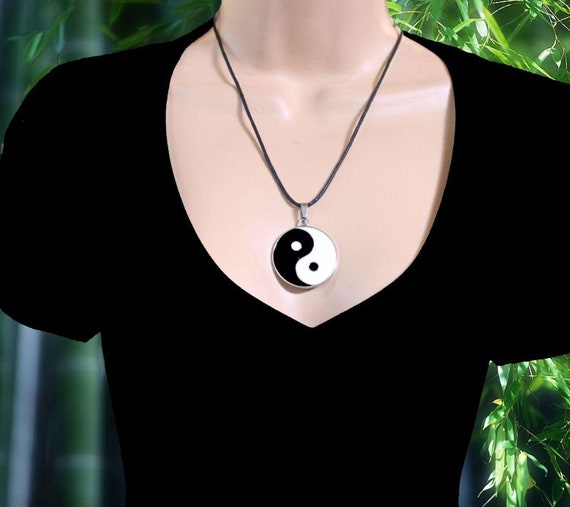 Taijitu necklace deals