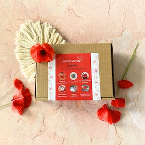 Coffret cadeau Un amour de coquelicot