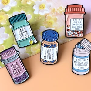 Pharmacist Enamel Pin | Medical Science Badge Pin | Lapel Pin | Collar Pin | Brooch Accessory | Enamel Pin Set | Gift for Her/Him