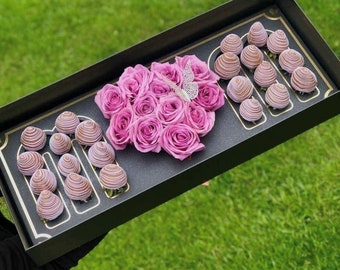 Caja MAMÁ, caja TE AMO, regalo día de las madres, día de las madres, caja de flores, caja de rosas, regalo de cumpleaños. Solo caja