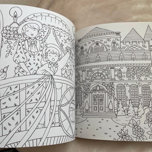 Eriy's World Literature Open the Door to Your Imagination Coloring Book Japanese Coloring Book by Eriy image 6