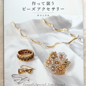 Bead Stitch Accessories Casual, Special and Semi Formal  - japanese craft book