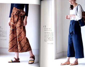Yoshiko Tsukiori's Comfortable Clothes - Japanese Craft Book