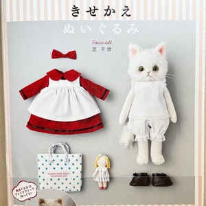 DRESS Up Stuffed Animal Cats Japanese Craft Book image 1