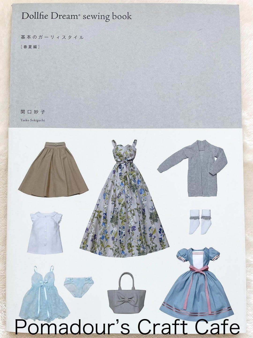 ミディブライスなどのドール服 パターン集 3冊 Doll Sewing Book Dollfie Dream Sewing Book Spring and Summer - Japanese Craft Book
