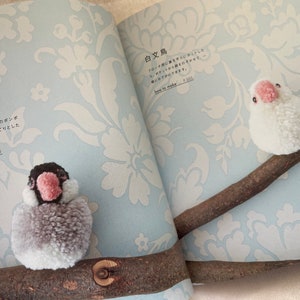Cute Pom Pom ANIMALS by Trikotri Japanese Craft Book MM image 8