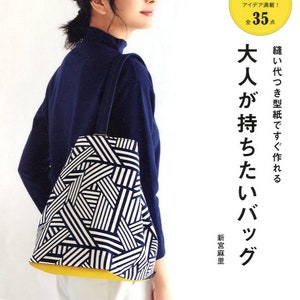 35 Stylish Bags for Adults - Japanese Craft Book