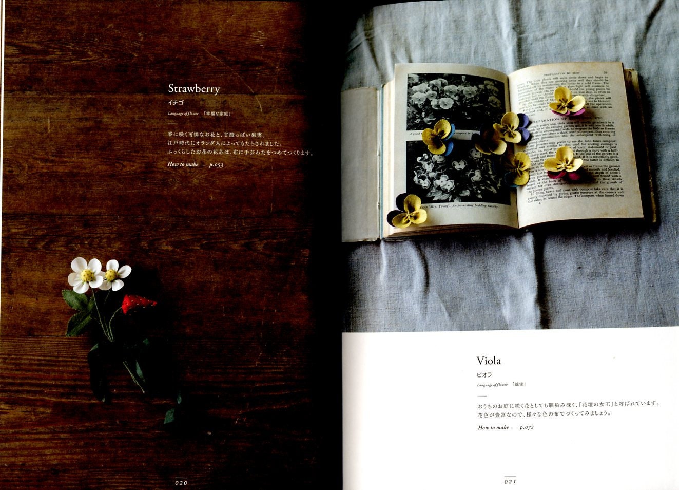 Livre De Tissu Tissu Fleurs Livre Dartisanat Japonais Etsy France