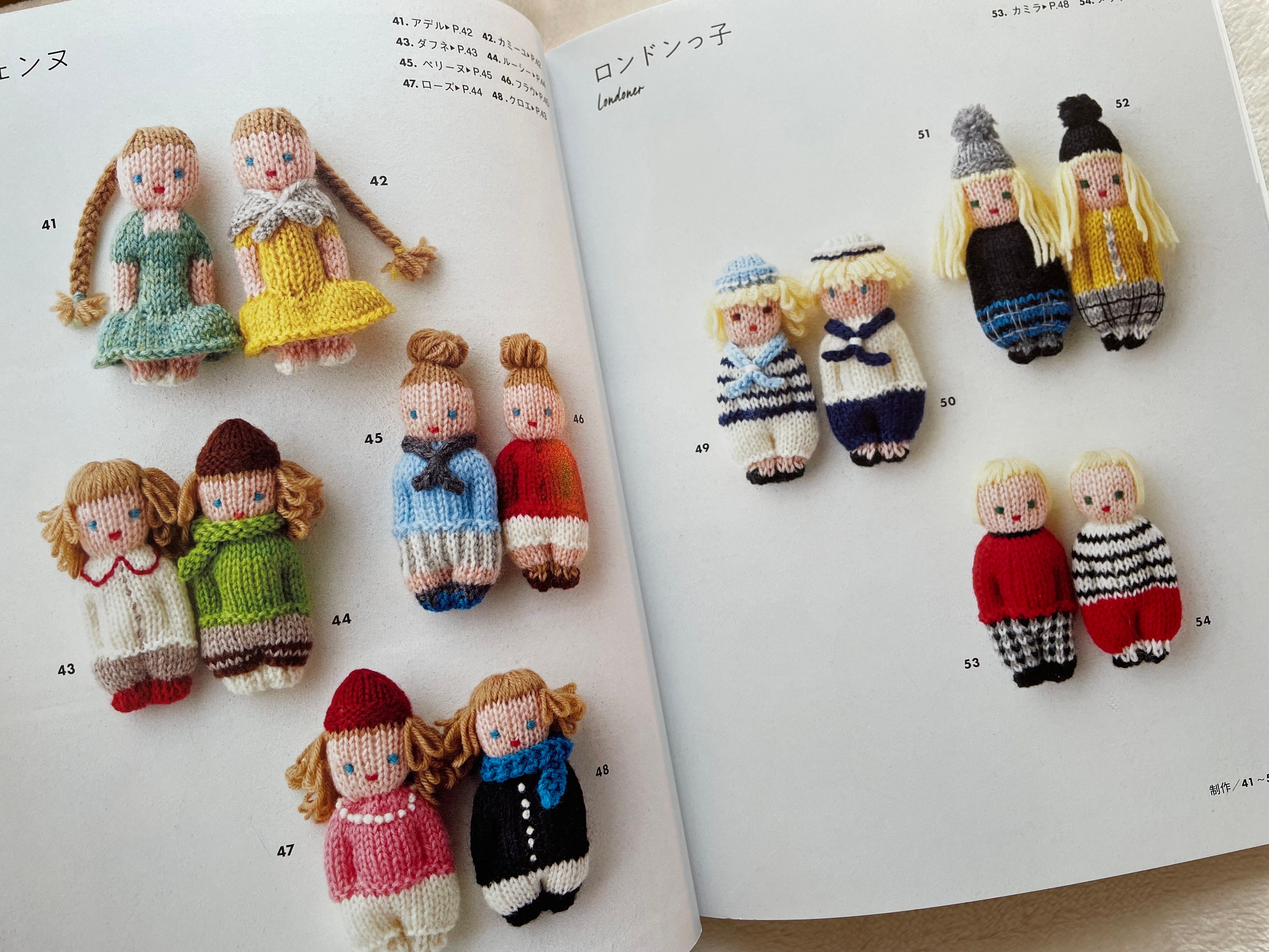 100 Knitted Dolls - Japanese Craft Book - Etsy