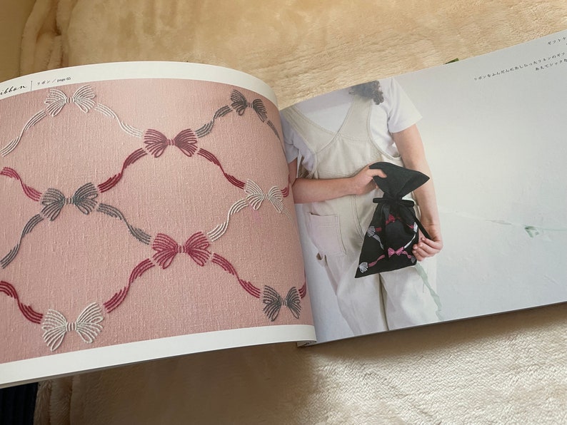 YUMIKO Higuchi Expressive Connected Embroidery Desings Japanese Craft Book image 4