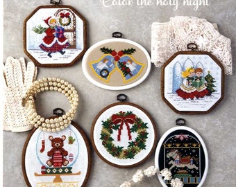 Cross Stitch Christmas Designs - Japanese Craft Book