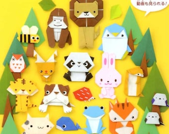 Cute Origami Animals  - Japanese Craft Book