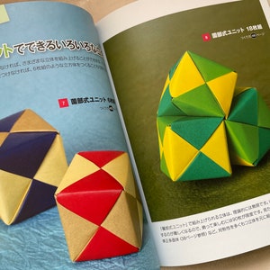 38 Modular Origami Making Book - Japanese Craft Book image 5