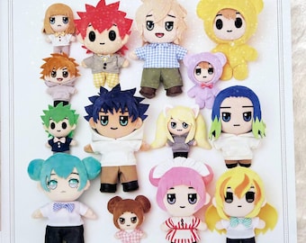 Let's Make  Felt Dolls and their Clothes - Japanese Craft Book