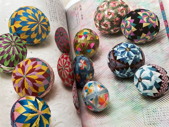 加賀ゆびぬきと花手まりの図案 - 日本の工芸書 - Etsy 日本