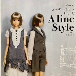 Doll COORDINATE RECIPE A Line Style  - Japanese Craft  Book
