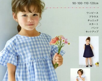 Girls Handmade Summer Clothes - Japanese Craft Book