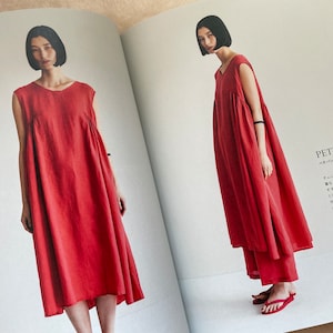 Clothings from Fog Linen Work Japanese Dress Pattern Book image 3