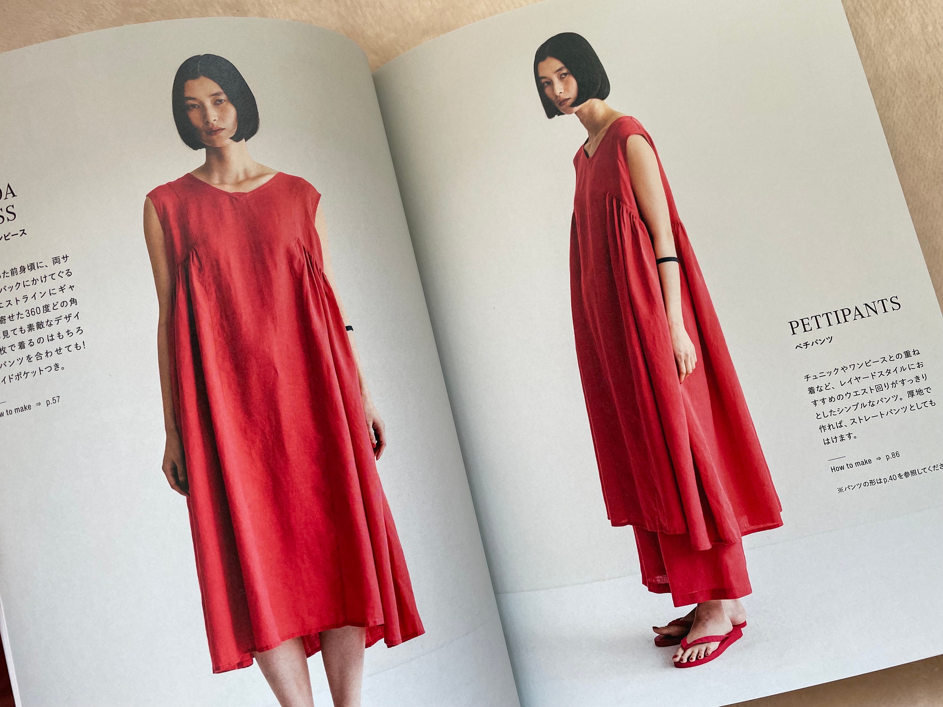 Clothings From Fog Linen Work - Japanese Dress Pattern Book - Etsy