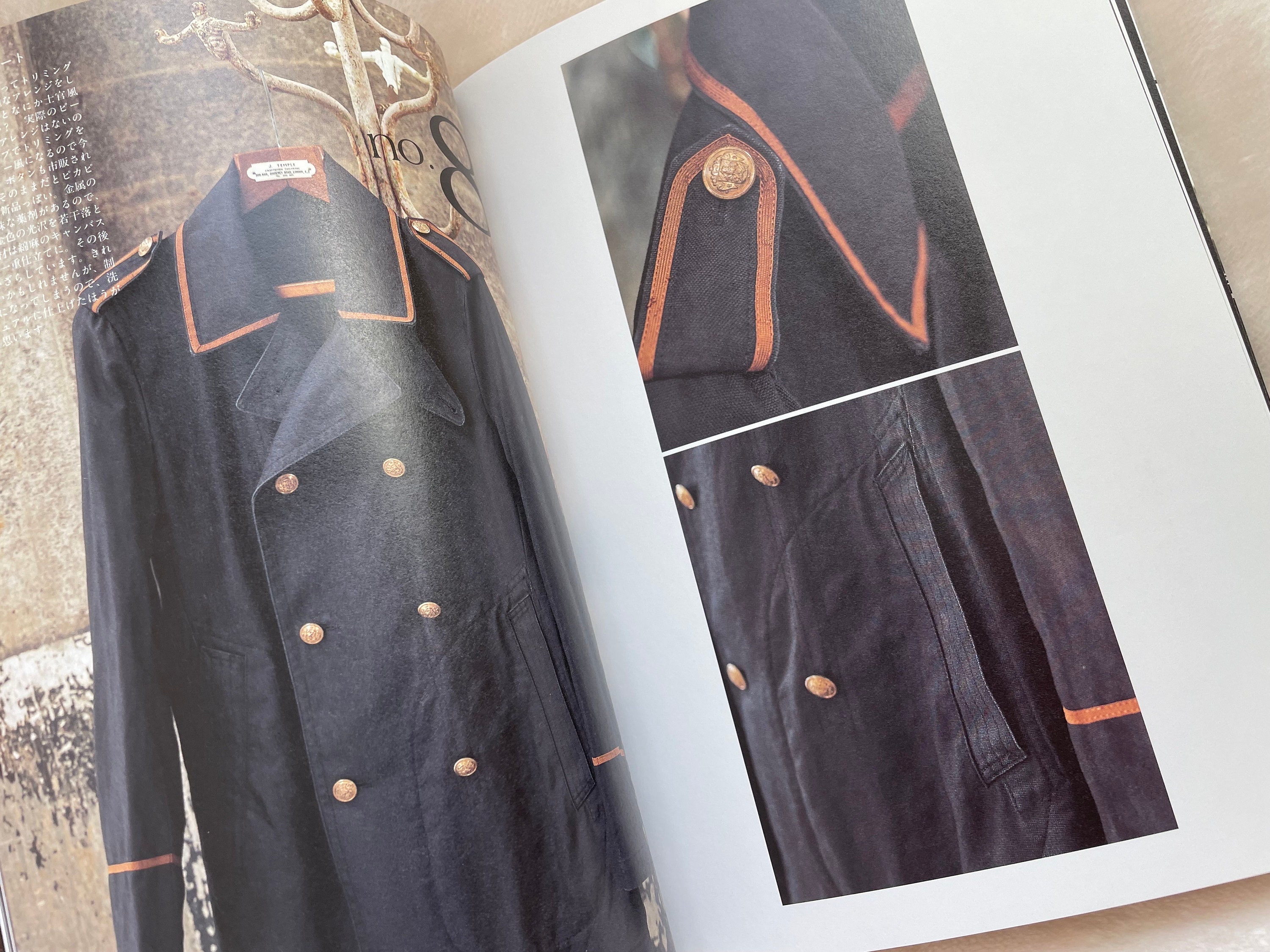 【RYUICHIRO SHIMAZAKI HOMME】archive RYUICHIRO SHIMAZAKI HOMME】archive MENS Military Wear Jacket Book
