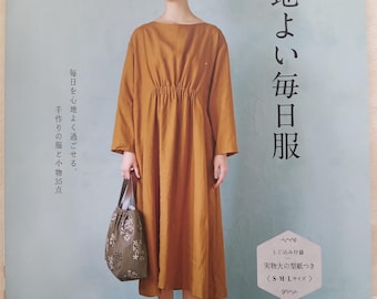 COMFORTABLE Everyday Clothes - Japanese Dress Pattern Book