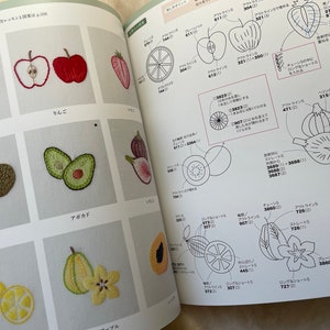 Libro de lecciones de bordado de Atelier Fil Libro de artesanía japonés imagen 4