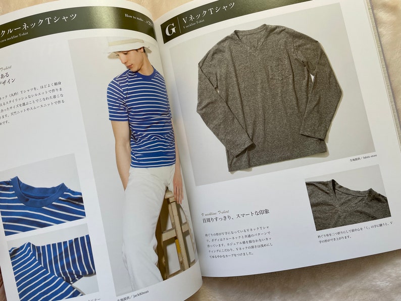 MEN'S Clothes for All Seasons Japanese Craft Book MM image 6