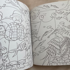 Eriy's World Literature Open the Door to Your Imagination Coloring Book Japanese Coloring Book by Eriy image 10