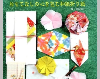 Washi-pappers origami-kuvert och användbara föremål - japansk pysselbok