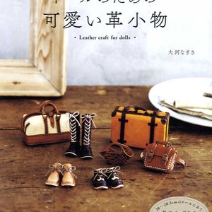 Leather Craft for Dolls - Japanese Craft Book