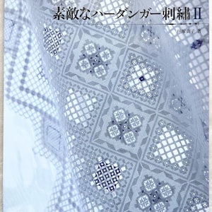 Bordado Fino de Hardanger - Livro de Artesanato Japonês MM