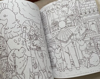 Livre De Coloriage Eriy - Légende Mondiale Fée Et Voyage Terrestre Magique, Illustré, Japonais - Neuf