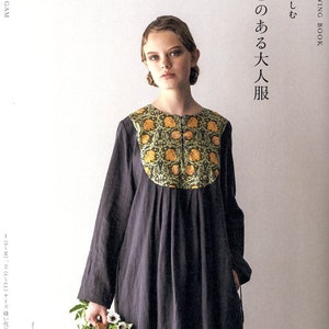 Twelve Shapes Playful and Pretty Dresses for Adults - Japanese Craft Book