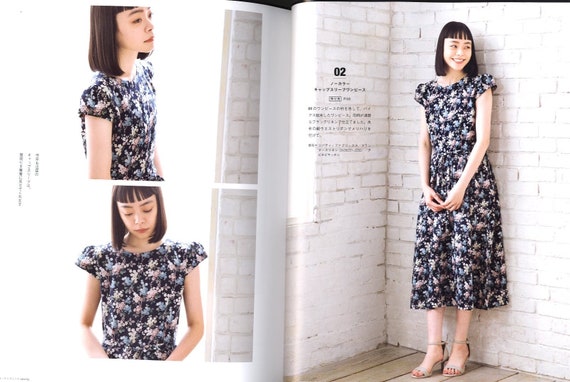 Cotton Friend Sewing Summer - Japanese Dress Pattern Book - Etsy
