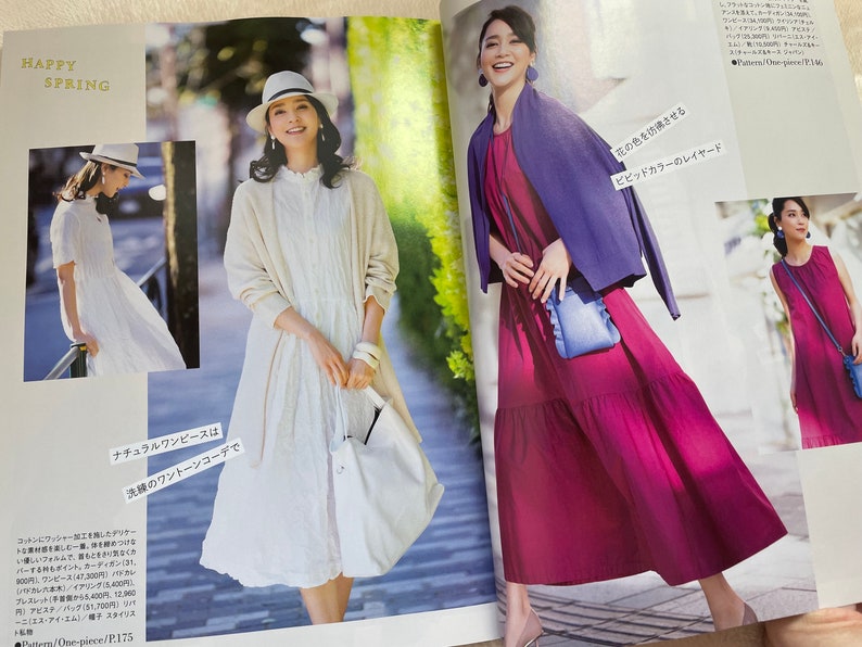 Mrs STYLEBOOK 2024 SPRING Japanisches Kleiderherstellungsbuch Bild 4