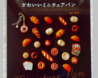 Polymer Clay Miniature Bread Textbook - Japanese Craft Book