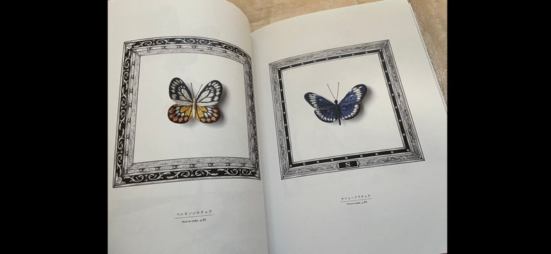 FLOWERS and Butterflies 3D Embroidery by Pieni Sieni Japanese Craft Book image 3