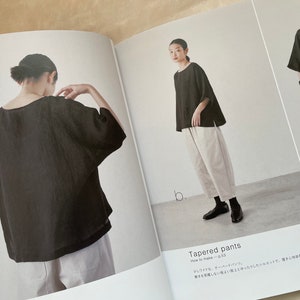 SIMPLE Chic vêtements pour adultes Livre de patrons d'artisanat japonais image 2