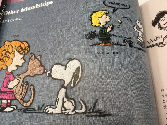 Snoopy, Peanuts and Friends With a Variety of Facial