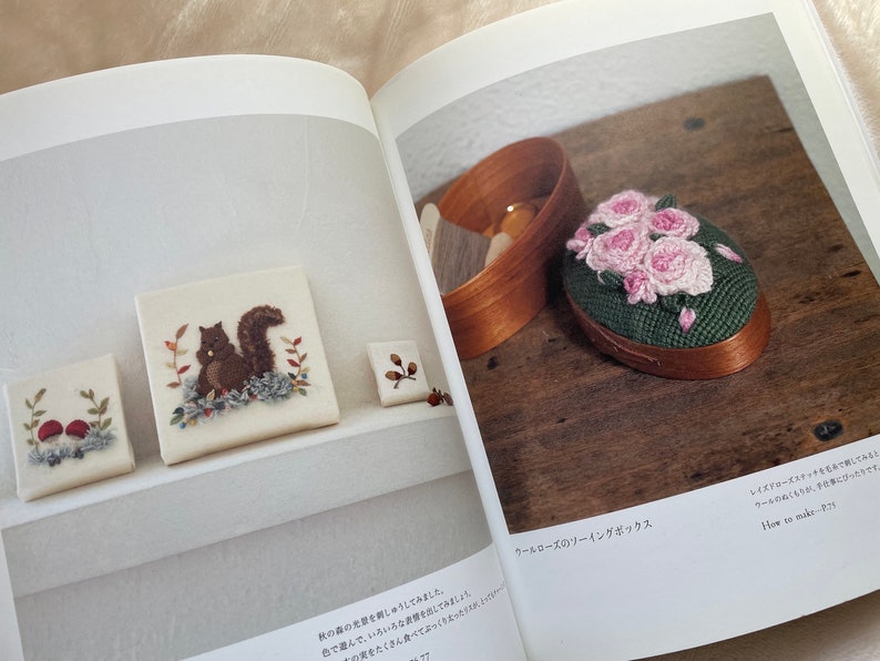Ayako Otsuka's Stumpwork Embroidery Japanese Craft Book image 8