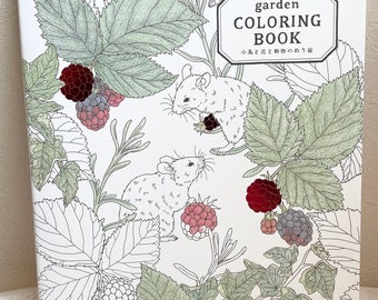 Libro para colorear de jardín - Libro para colorear japonés (NP)