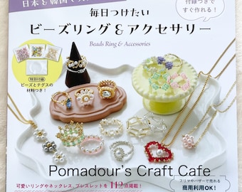 Bagues de perles et accessoires de tous les jours - Livre de perles japonais