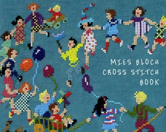 Mies Marie Bloch Cross Stitch Book - Japanese Craft Book