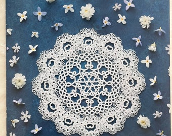 Tatting Lace Motifs and Doilies - Japanese Craft Book