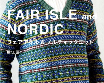 KAZEKOBO FAIR ISLE and Nordic Knitting Items - Japanese Craft Book
