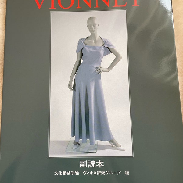VIONNET - Japanisches Kleiderschnittmuster-Buch