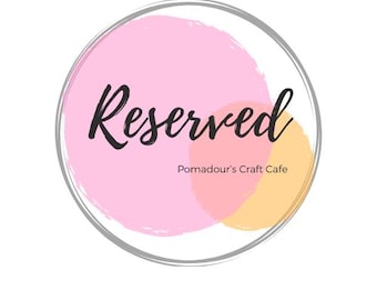 Reserved for Cynthia