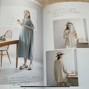 Facile et confortable à porter au quotidien Livre de patrons d'artisanat japonais image 4