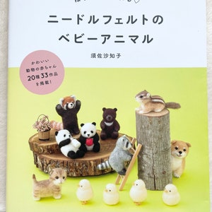 Needle Felt Baby Animals  - Japanese Craft Book