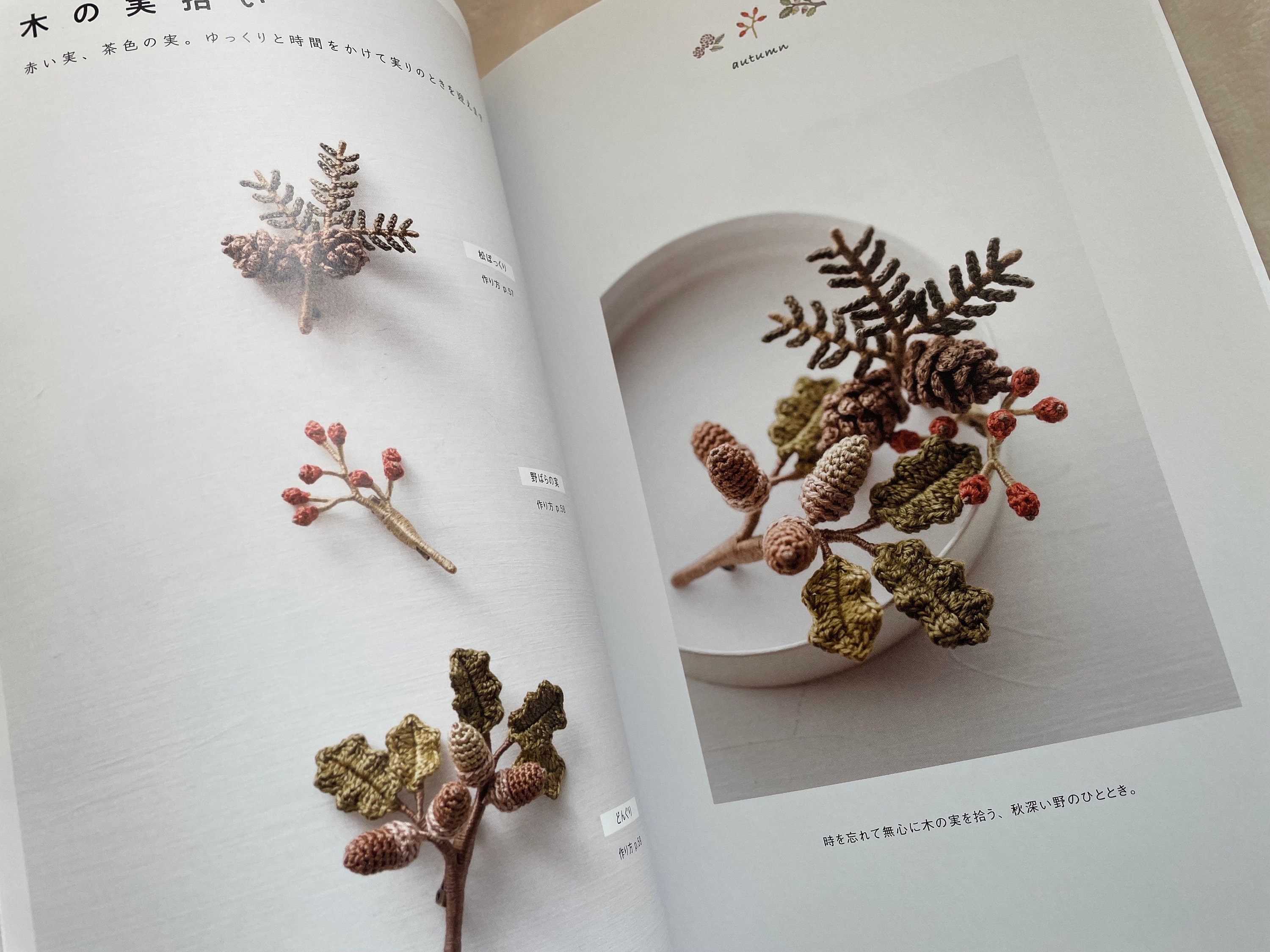 Japanese Crochet Flower Corsage Motif - Crochet Craft Pattern Book: E&G  Creates Co Ltd: : Books